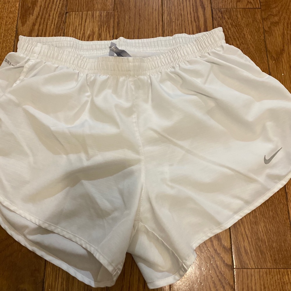 White Nike Shorts